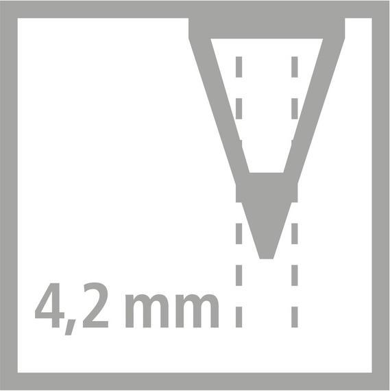 Produktbild STABILO Trio (Schwarz, 1 x)