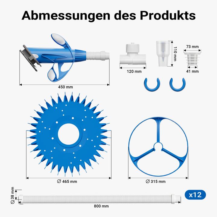 Actual product image Wiltec Automatic Pool Cleaning Robot