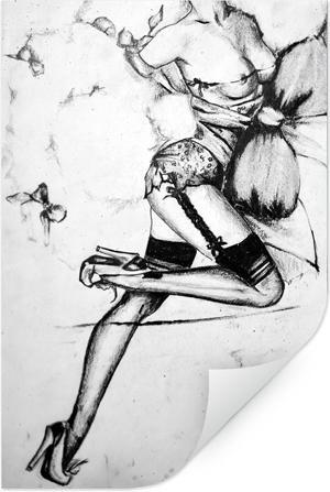 Produktbild Trenddeko Verführerisches Pin-up (30 x 45 cm)