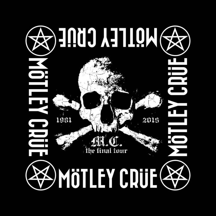 Image du produit Motley Crue - Bandana THE FINAL TOUR - Adulte