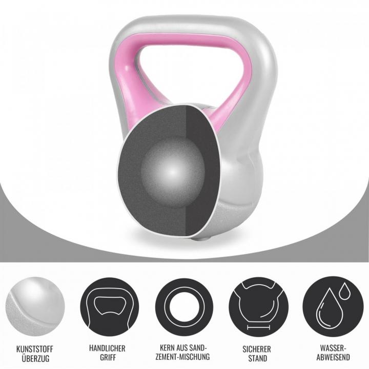 Produktbild Gorilla Sports Kettlebell Stylish (2 x 2 kg)
