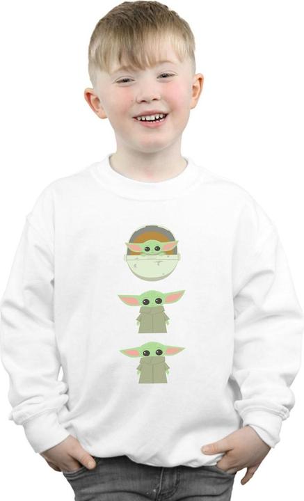 Produktbild Star Wars The Mandalorian The Child Posing Sweatshirt Jungen (128)