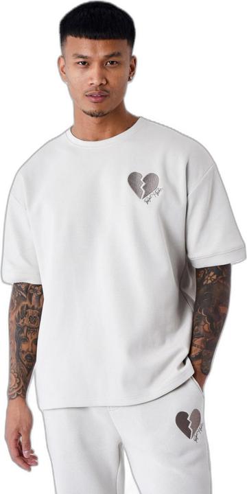 Project X Paris Dickes T-Shirt Gebrochenes Herz (XS)