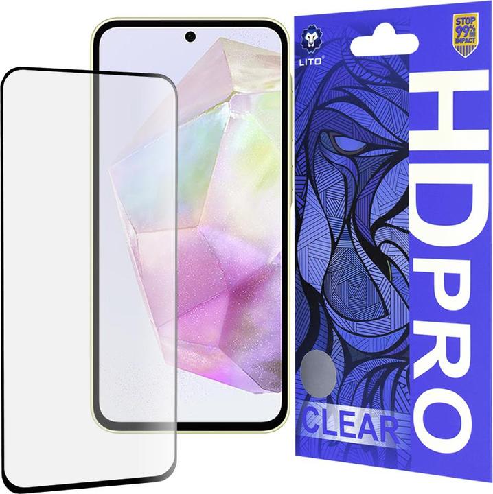 Produktbild Lito - HD Pro Clear - Samsung Galaxy A35 5G - Black (1 Stück, Samsung Galaxy A35)