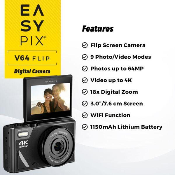 Produktbild Easypix V64 Flip (2 mm, 13 Mpx)