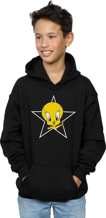 Immagine prodotto Looney Tunes Tweety Pie Star Felpa con Cappuccio Ragazzi (140, 146)