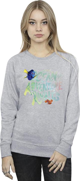 Actual product image Disney Womens/Ladies Finding Dory Ocean Adventure Sweatshirt (XL)