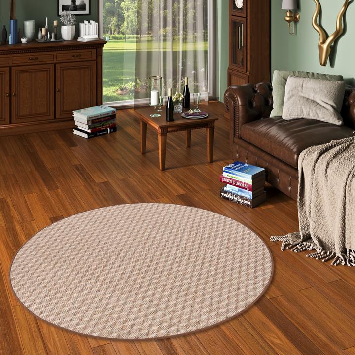 Immagine prodotto Snapstyle Tappeto Loop Modern Diamond Round (160 x 160 cm)