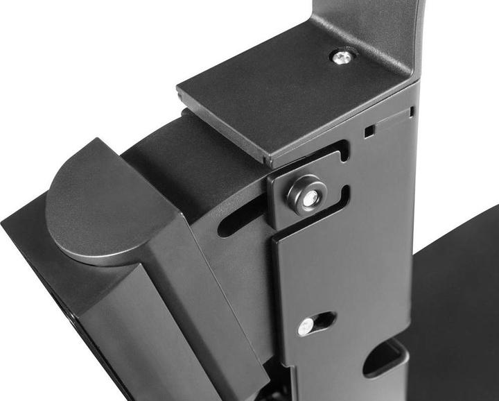 Actual product image myWall 2 wall brackets for SONOS speakers PLAY5 load sideways rotatable (1 pair, Wall installation, Pivoting, Tiltable)