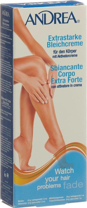 Image du produit Andrea Crème de blanchiment extra forte (Crème pour le corps)