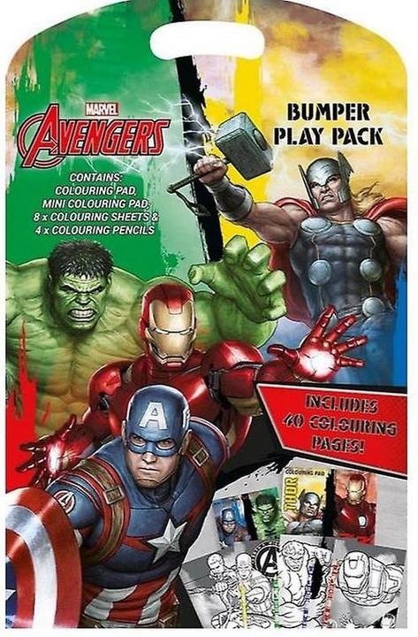 Actual product image Marvel Colouring Set (Pack of 14)