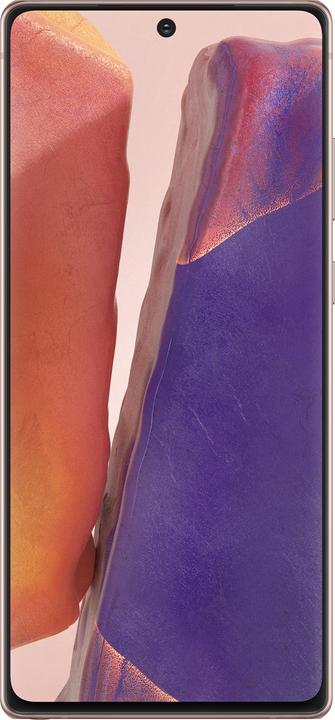 Produktbild Samsung Galaxy Note 20 (256 GB, Mystic Bronze, 6.70", Dual SIM, 12 Mpx, 4G)