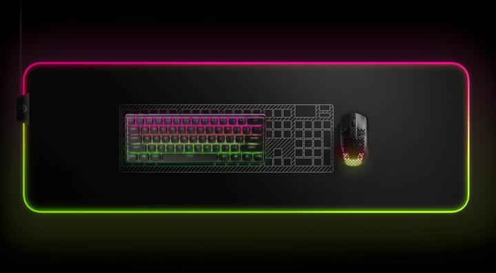 Actual product image SteelSeries Apex Pro Mini (US, Cable, Wireless)
