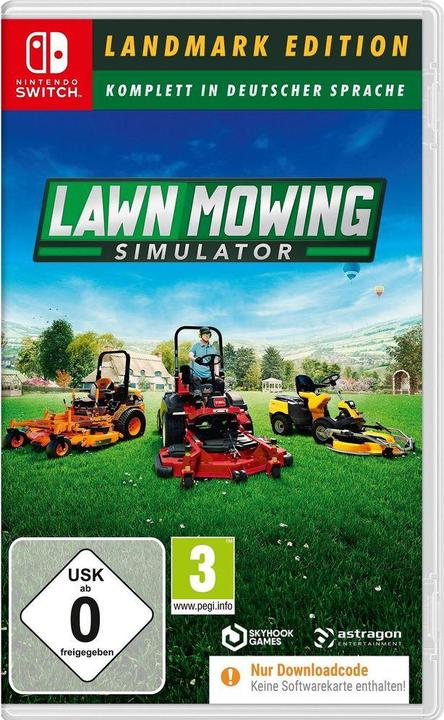 Produktbild astragon Lawn Mowing Simulator: Landmark Ed. SWITCH CiaB Code in a Box (Switch)