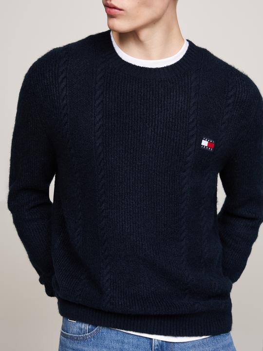 Produktbild Tommy Hilfiger Slim Fit Trui Gebreid - Donkerblauw - Maat XL (XL)