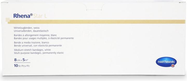Image du produit Rhena Star L Elastische Binden 6cmx5m weiss