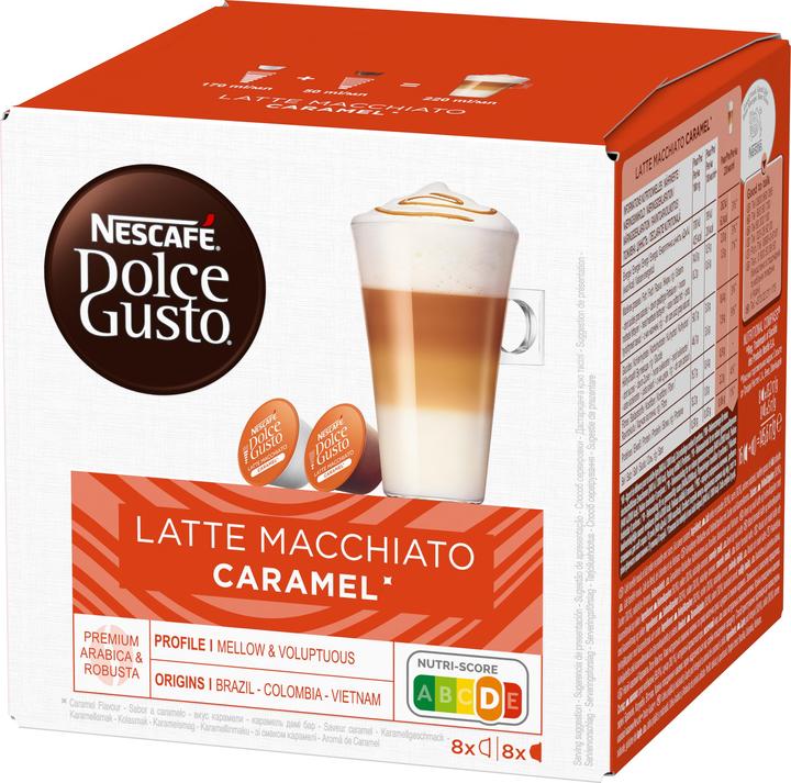 Produktbild Nescafé Dolce Gusto Latte Macchiato Caramel (16 x Port.)