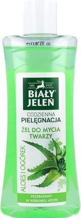 Biały Jeleń White Deer - Daily Care Face Wash Gel Aloe & Cucumber 265Ml (Gel, 265 ml)