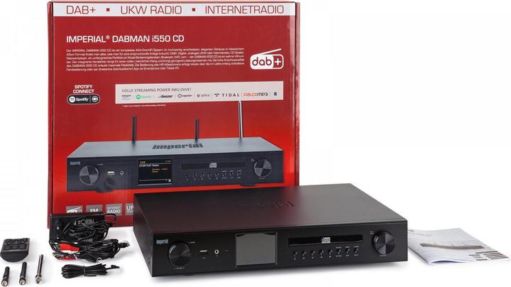 Produktbild Imperial Dabman i550 CD (DAB+, UKW, Bluetooth, WLAN)