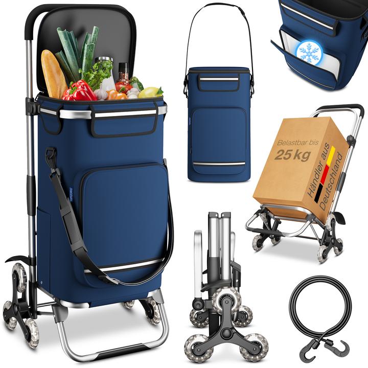 Aktivshop Treppensteiger-Einkaufsroller Premium
