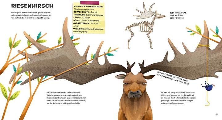 Produktbild National Geographic Besonders und wunderbar: Ausgestorbene Tiere (Deutsch, Cristina Banfi, 2021)