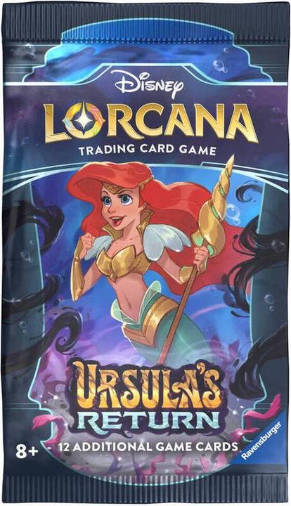 Actual product image Disney Lorcana Trading Card Game: Set 4 - Booster (German) (German, Booster Pack)