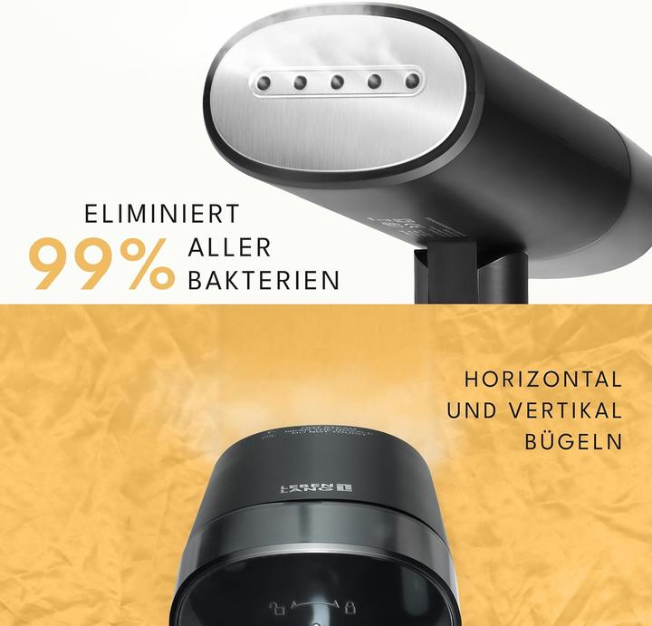 Actual product image Lebenlang Reise-Dampfglätter LB5267 (900 W, 20 g/min)
