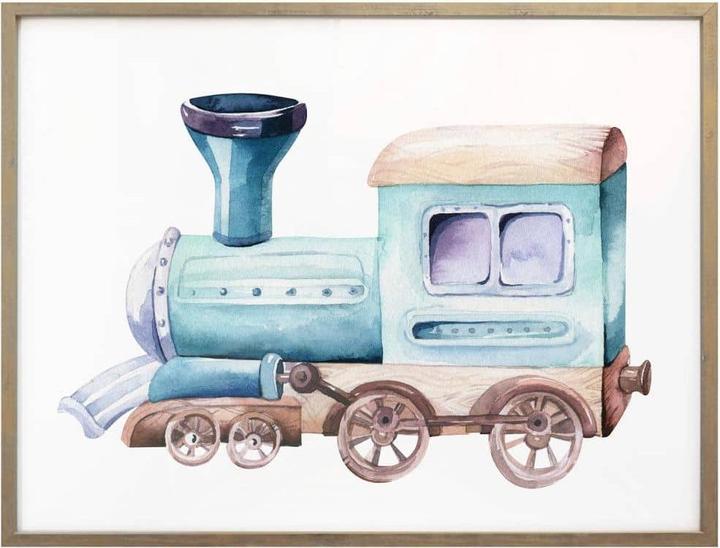 Produktbild Trenddeko Kvilis - Die Lokomotive (150 x 120 cm)