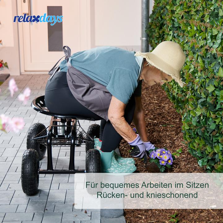 Actual product image Relaxdays Garden seat