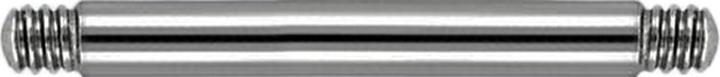 Image du produit Star Piercing Barre Barbell argent (sans laiton, Titane G23)
