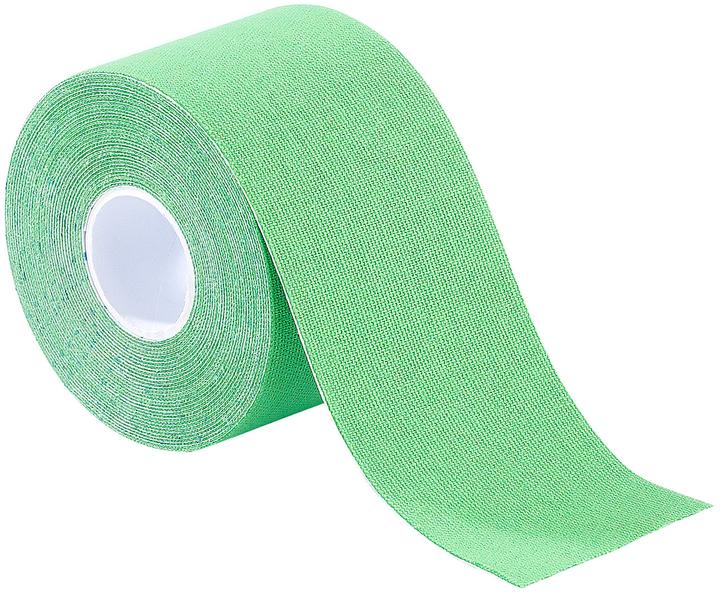 Immagine prodotto Newgen medicals Nastro kinesiologico in tessuto di cotone, 5 cm x 5 m, verde (5 m)