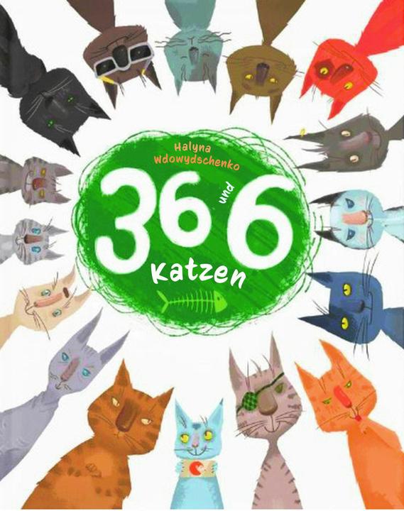 Produktbild 36 und 6 Katzen (Deutsch, Natalka Haida, Halyna Wdowytschenko, Kati Brunner, 2024)