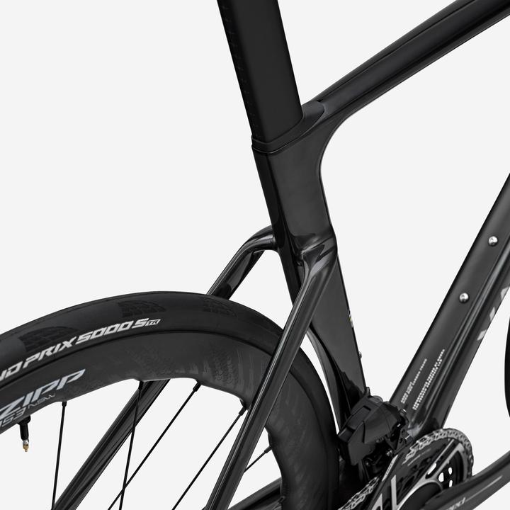 Image du produit Van rysel vélo de course - RCR Pro SRAM RED AXS Powermeter Zipp 454 NSW noir brillant