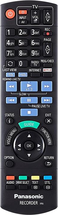 Produktbild Panasonic Dmr-Ubs90egk (2000 GB, Blu-ray Recorder, Blu-ray Player)