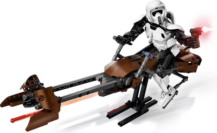 Actual product image LEGO Star Wars Scout Trooper Speeder Bike (75532, LEGO Star Wars)