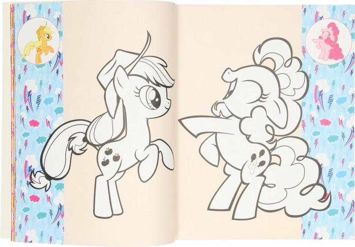 Image du produit Wins Holland Livre de coloriage rose My Little Pony