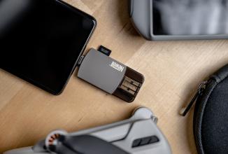 Produktbild Newell memory card reader Hub OTG 3in1 (USB-C, USB)