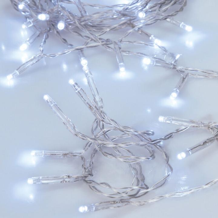Produktbild H & S Collection LED-Lichterkette, Indoor, 10 hell-weisse LEDs, batteriebetrieben, L 100 cm (1 m)
