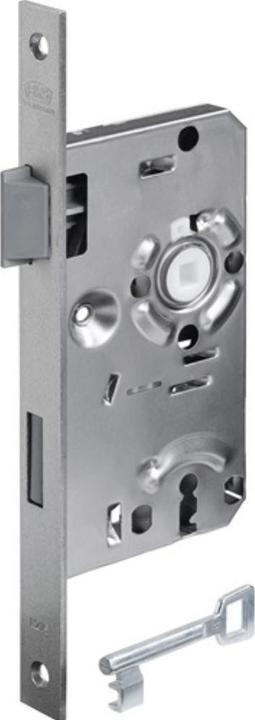 Immagine prodotto BKS Serratura da infilare per porte di stanze 0215 BB 20/ 55/72/8 mm DIN sinistra con corona d'argento (Serratura a mortasa)