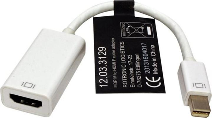 Actual product image Roline Mini DP closed (HDMI, 10 cm)