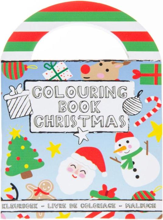 Actual product image LG-Imports Colouring Book with Stickers Christmas