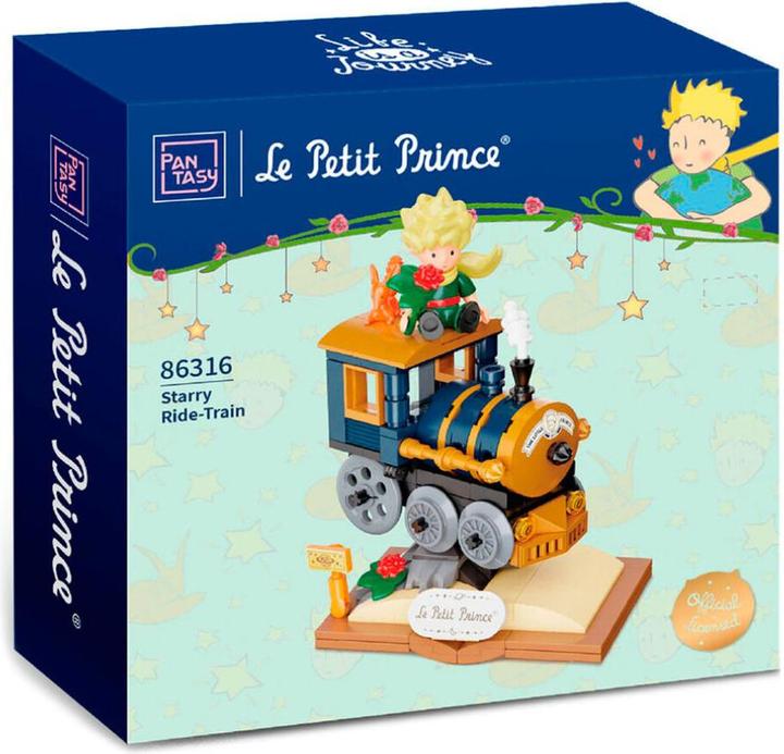 Actual product image Pantasy The Little Prince Starry Ride train building set 16 cm
