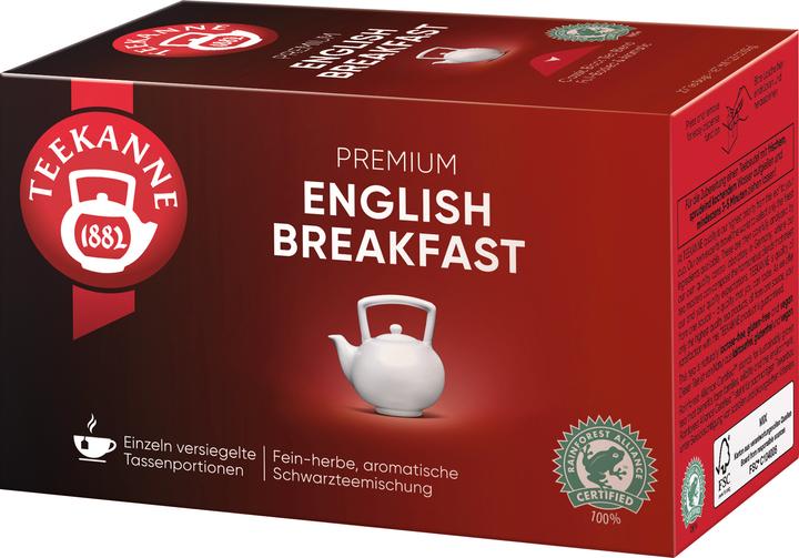 Actual product image Teekanne Gastro English Breakfast 20 sachets 50g (74 g)