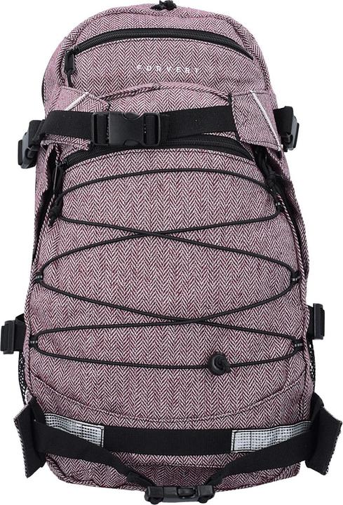 Actual product image Forvert New Louis backpack colour flannel/burgundy (20 l)