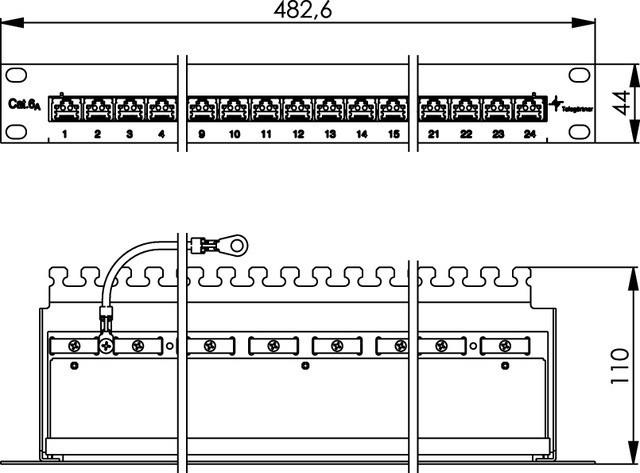Produktbild Telegärtner MPP24-HS K