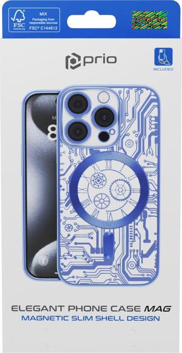 Produktbild prio elegante Handyhülle MAG für iPhone 11 Pro Max blau (Apple iPhone 11 Pro Max)