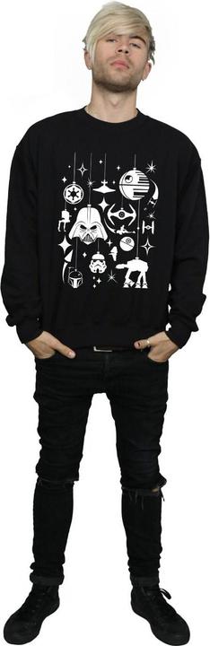 Immagine prodotto Star Wars Christmas Decorations Felpa Uomo (L)