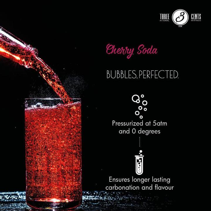 Produktbild Three Cents Cherry Soda (6 x 20 cl)