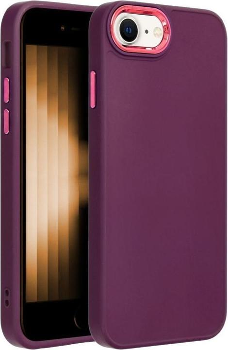 Image du produit OEM Back panel cover FRAME Case for IPHONE 7 / 8 / SE 2020 / SE 2022 purple (Apple iPhone 7, Apple iPhone SE (2ème génération), Apple iPhone SE (3ème génération))