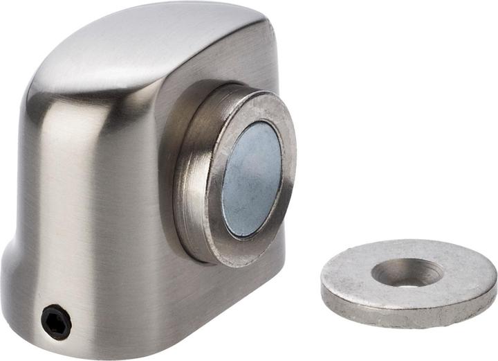 Produktbild Burg Wächter Magnet-Türpuffer TBM 2430 Höhe 30 mm Leichtmetall Edelstahl-Optik Dübelmontage (1 Stück)